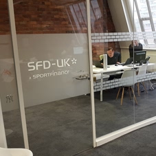 Photo of window graphics